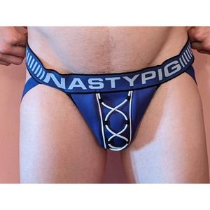 Nasty Pig jockstrap with cross-coil front